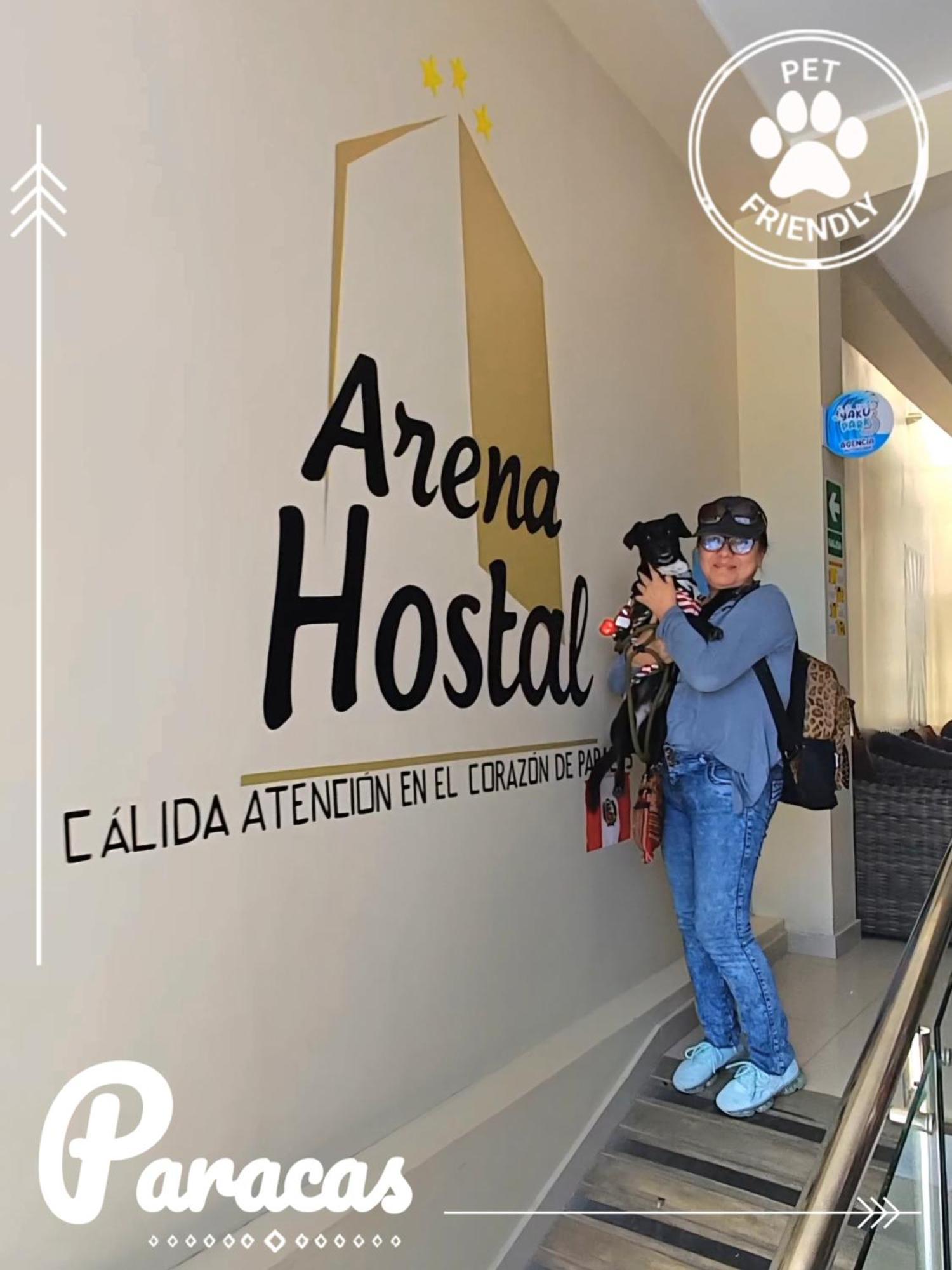 Arena Hostal Paracas Ngoại thất bức ảnh